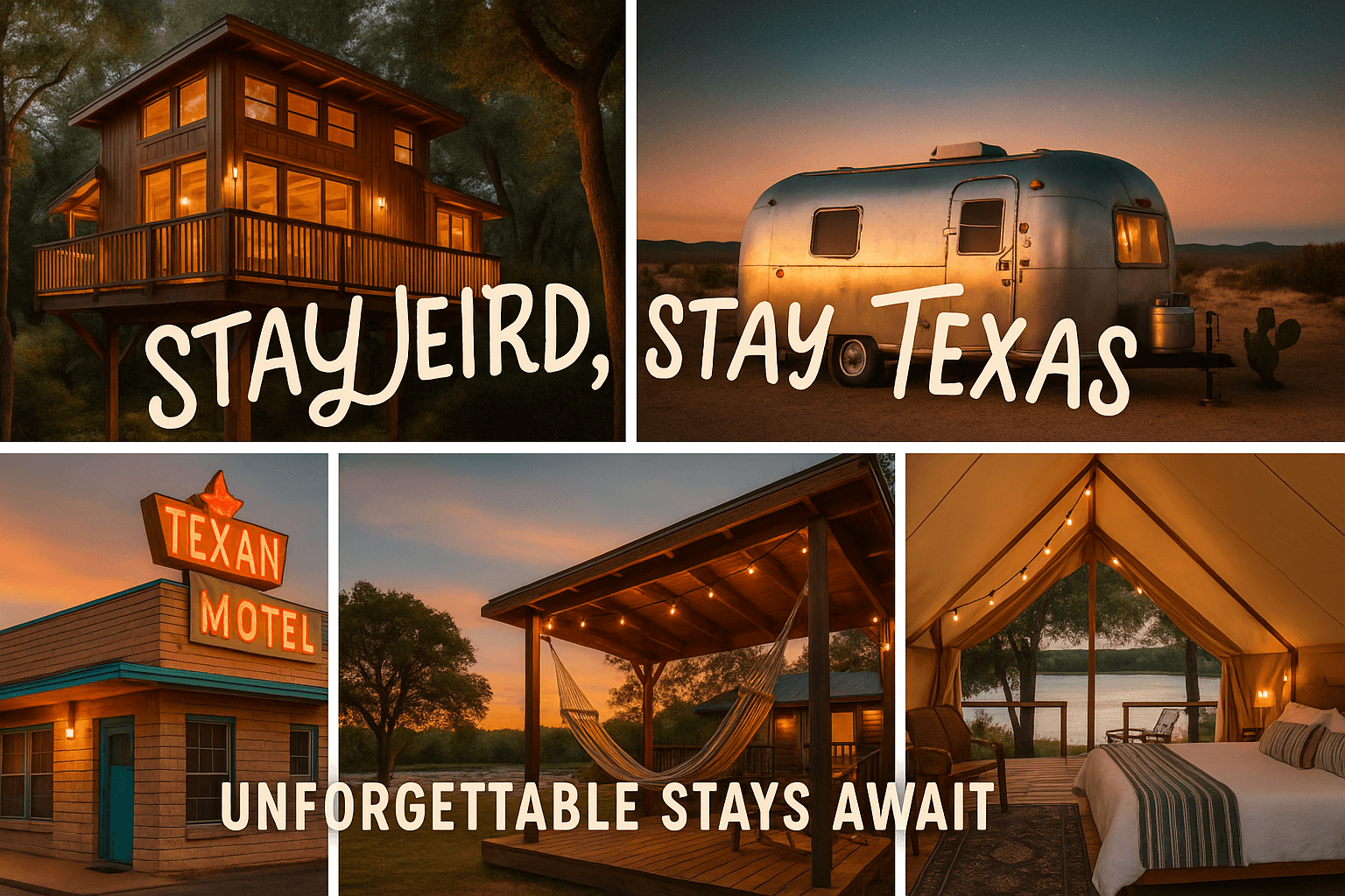 Cool and Unique Places to Stay in Texas